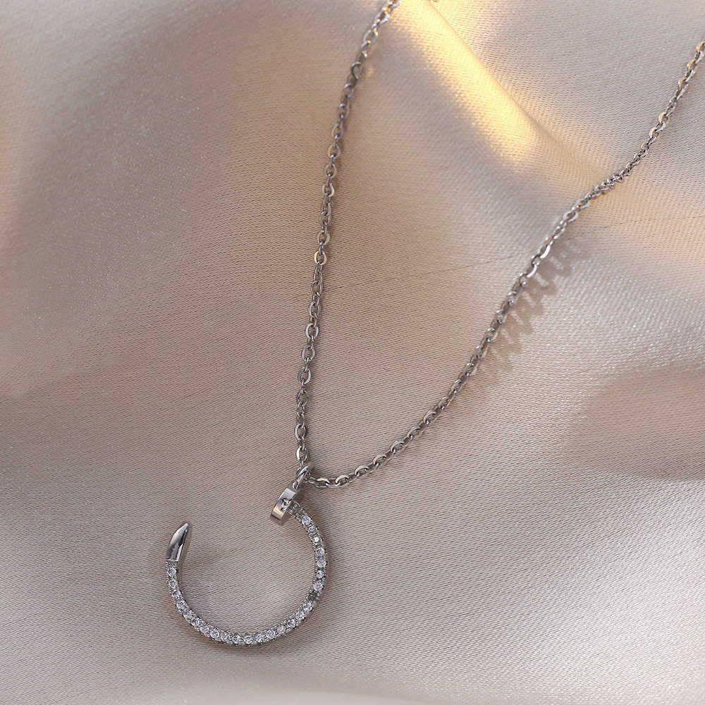 X0377 Steel Necklace with Pendant