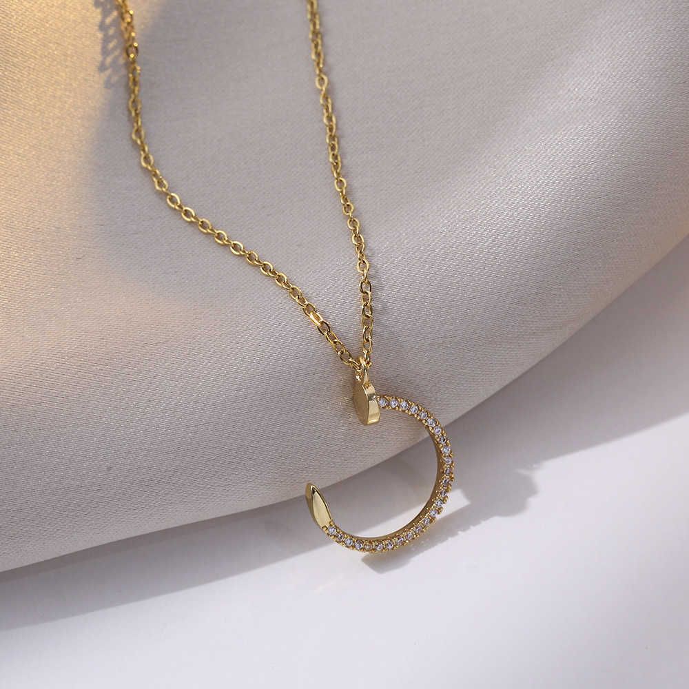 X0377 Gold Necklace with Pendant