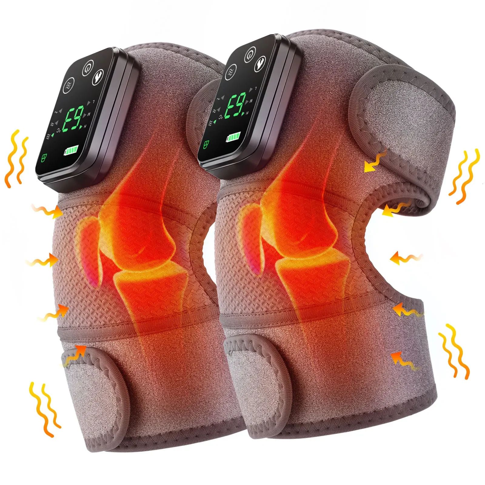 2 pcs-heated vibrate