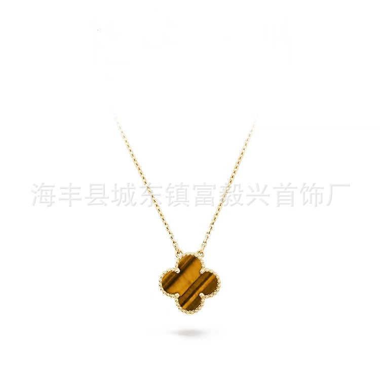Tiger＃039; s Eye Gold Necklace