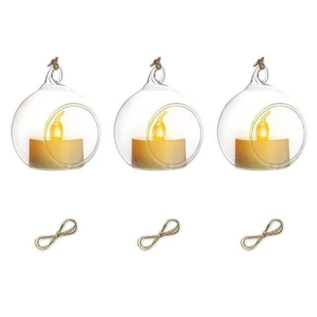 3pack with Candle-8cm