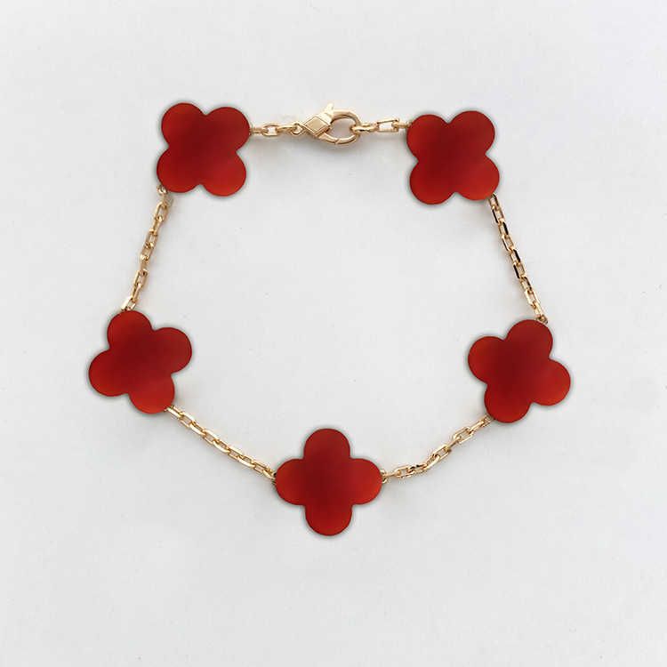 Rose Gold Red Agate Bracelet (pair Ver