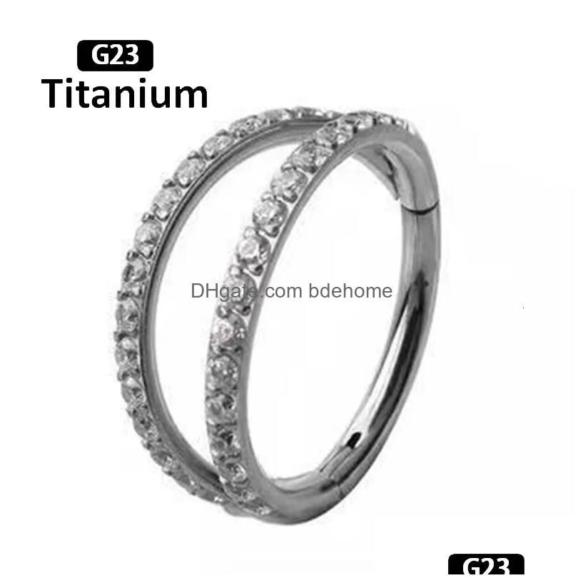 Titanyum Ring-16g 1.2x8mm