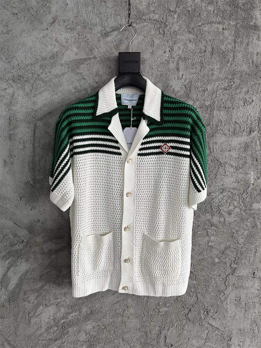 green stripes shirts