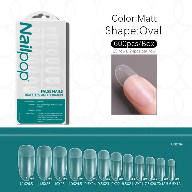 Matt M-Oval 600