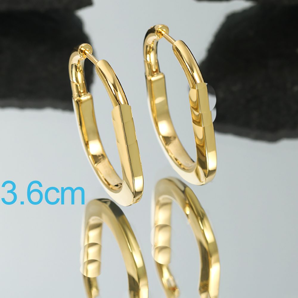 earring#gold#3.6cn