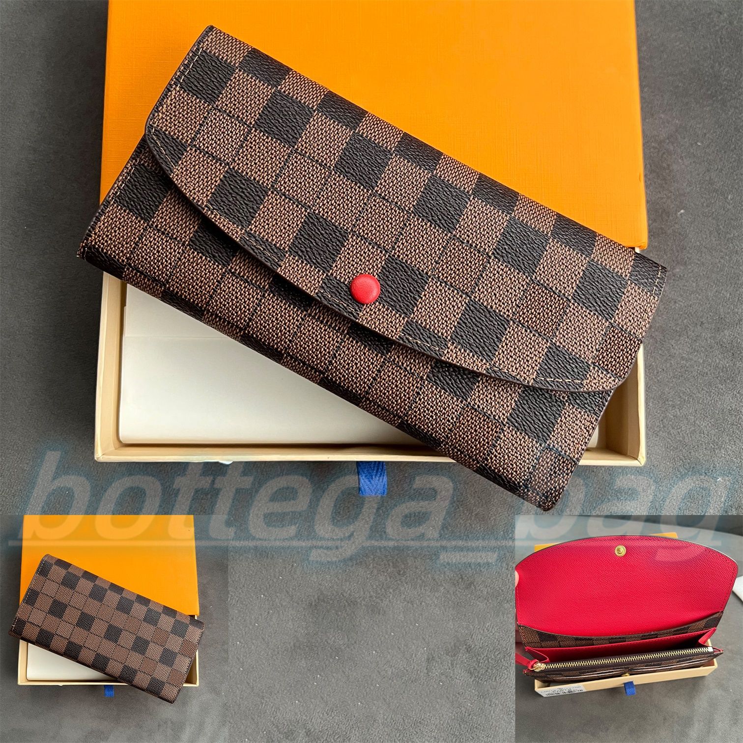 Damier Ebene Red