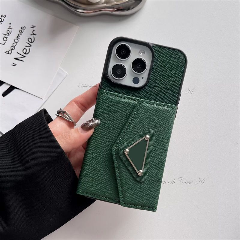 Dark Green card wallet