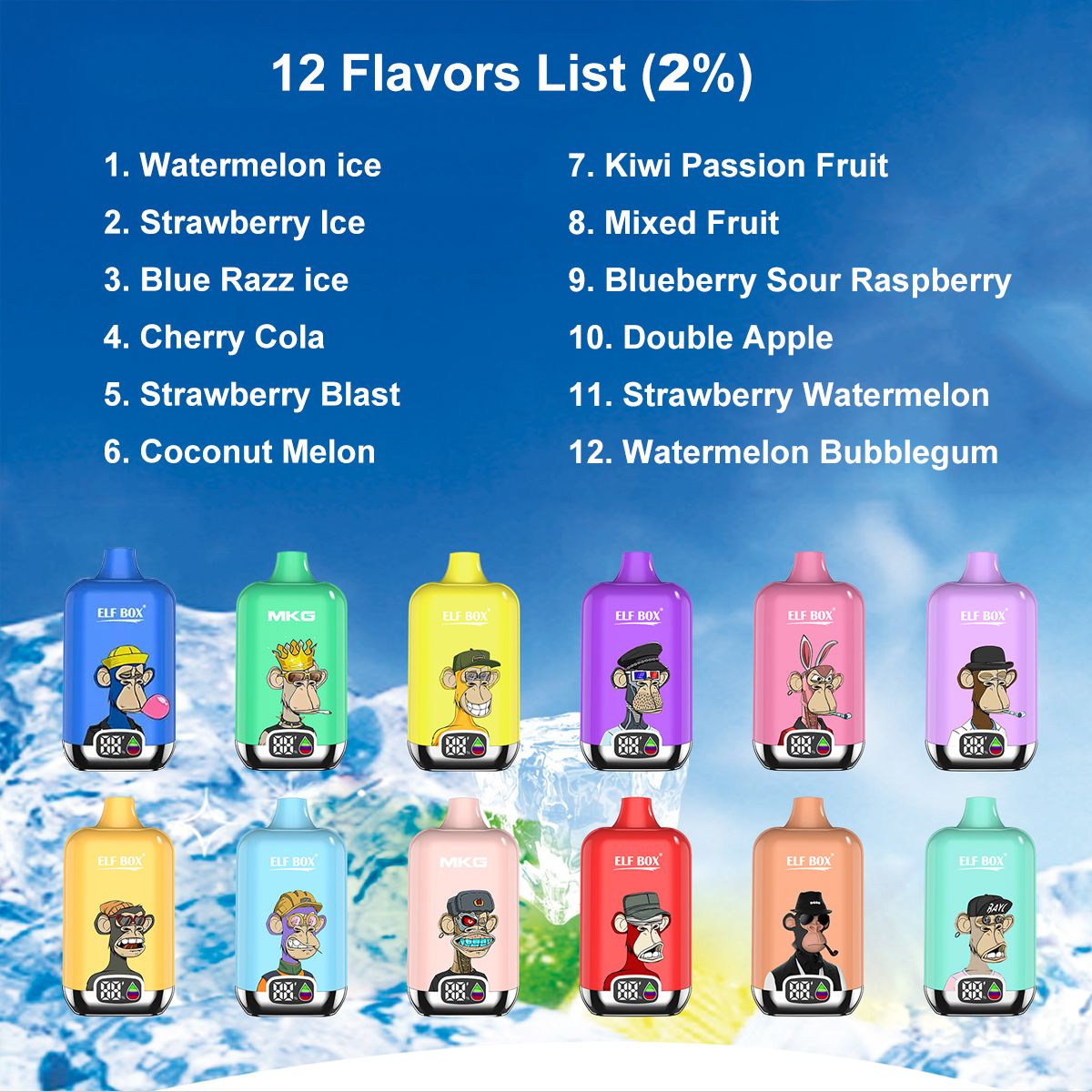 which flavors 2% need leave message