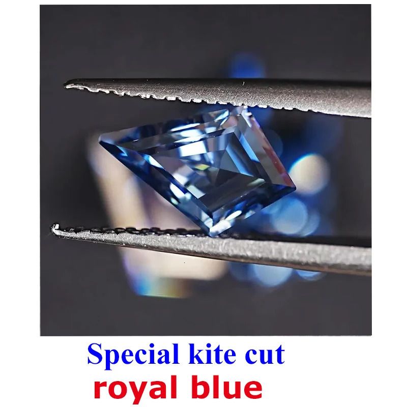 Bleu royal-3ct-7,5x12,5 mm