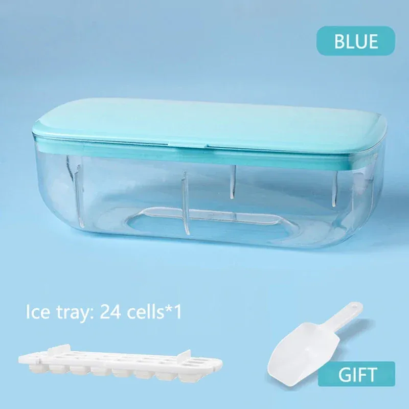 Conjunto azul 1 bandejas de gelo