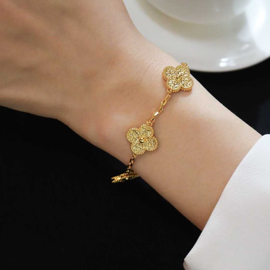 Golden Armband Full Sky Star-925 Silver