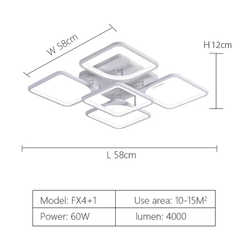 APP with RC dimmable 4 and 1 White