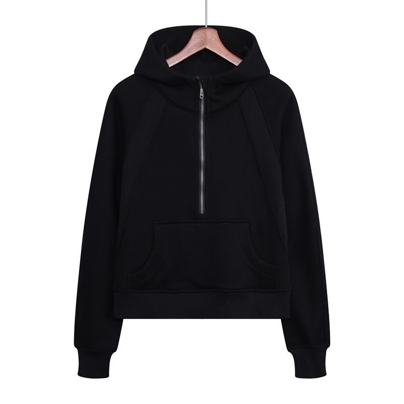 Black【Full-Zip Hoodie】