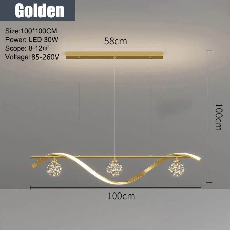 Kaltlicht A-100cm Golden