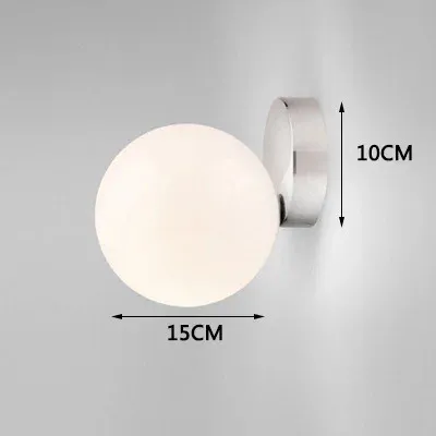 Warm Led 5w Chroom Klein