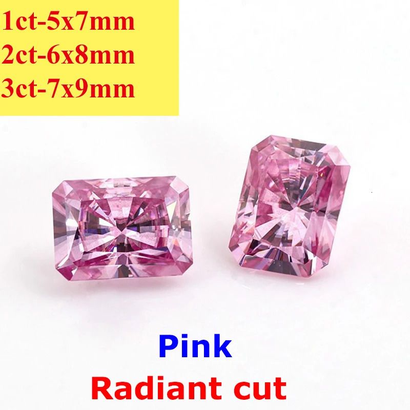 Taglio Radiante-Rosa-1ct