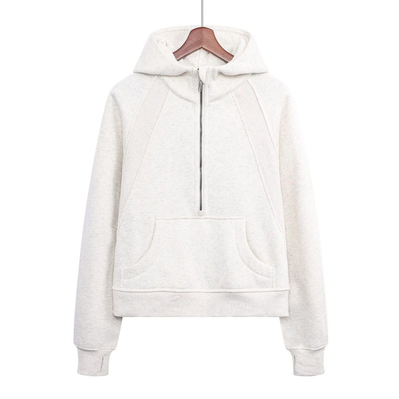 Inkjet white【Full-Zip Hoodie】