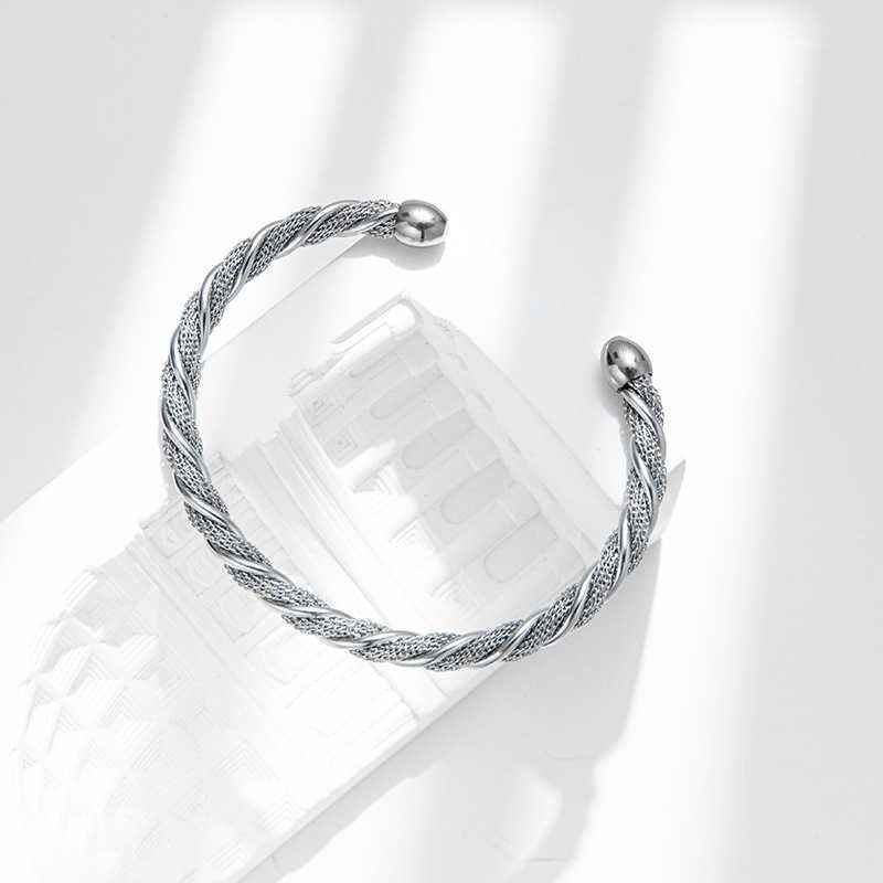 Vävt armband 6- Silver