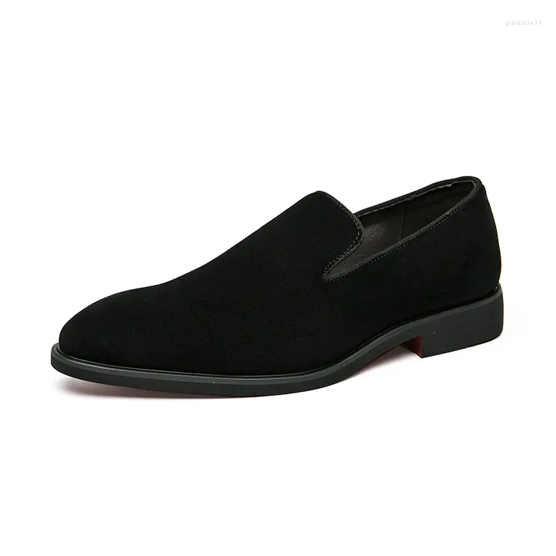 Svarta loafers