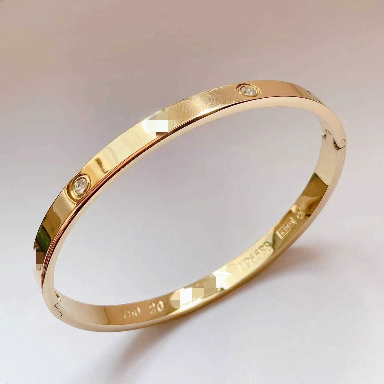 Bracelet 86-3 Gold One Diamond One Eye