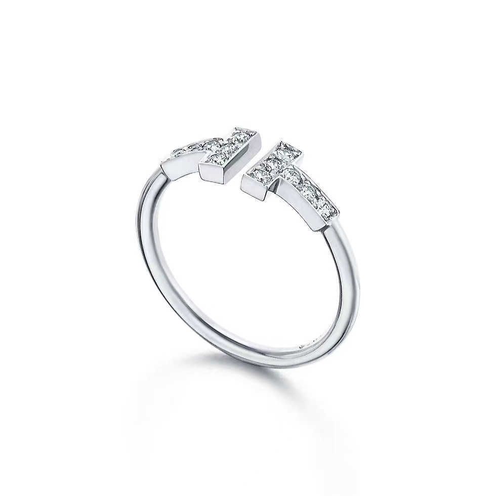 White Gold Double Diamond