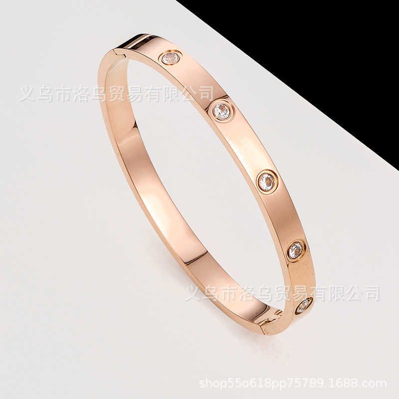 Round Diamond - Rose Gold-Copper Alloy