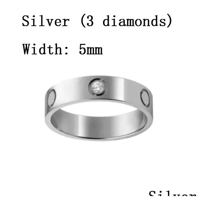 5 мм серебро с бриллиантом