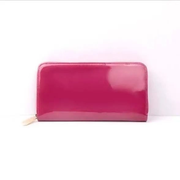 Long Wallet Shinny Fuchsia