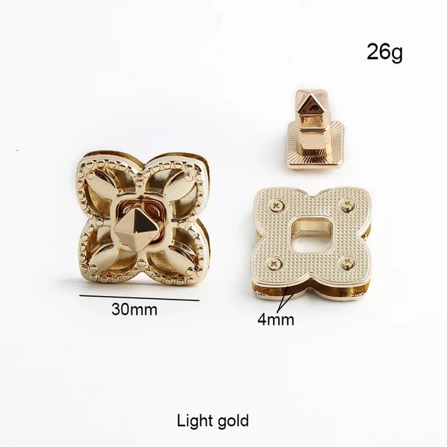 30mm Light Gold-20 Sets