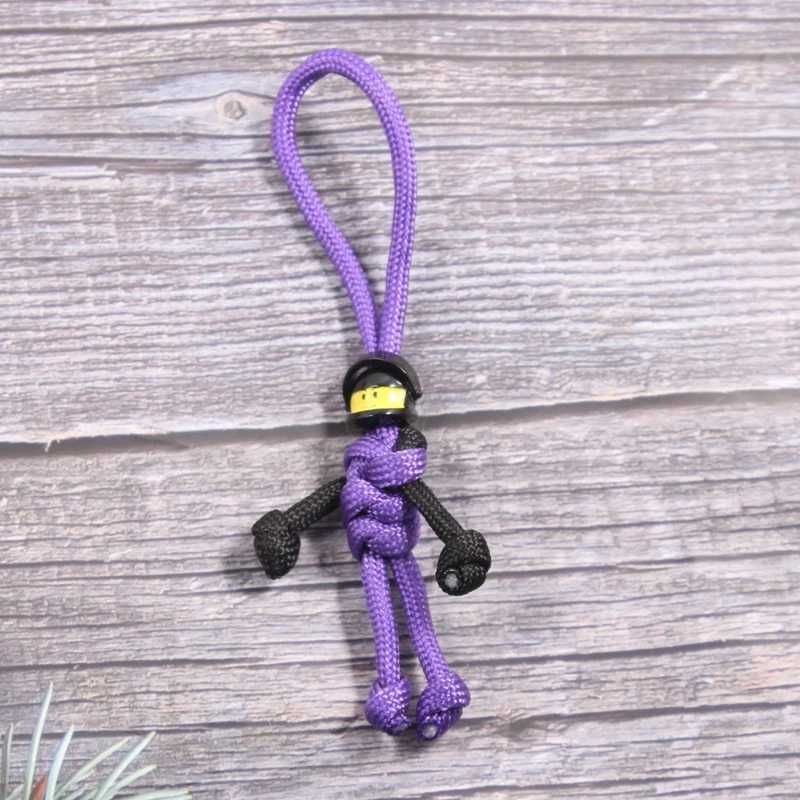 Purple Balck Doll