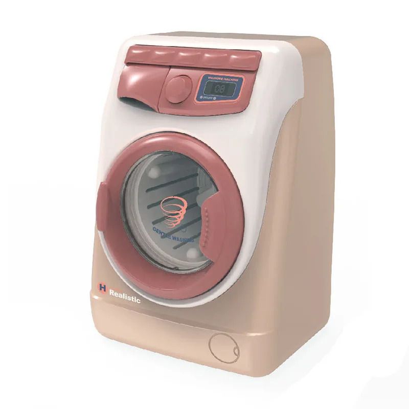 Máquina de lavar marrom