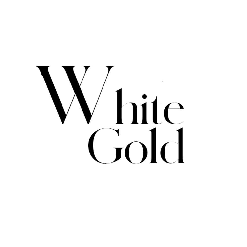 18k Gold branco