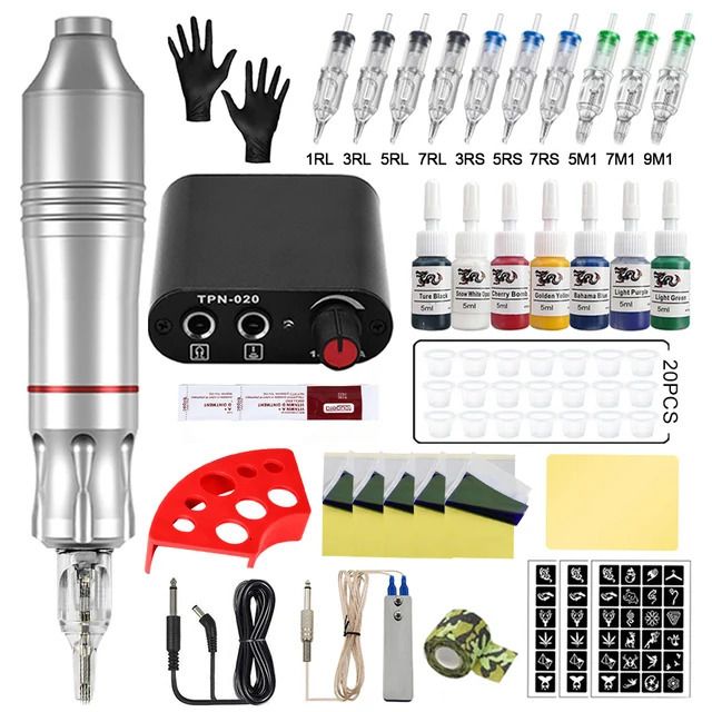 Silver Tattoo Kit