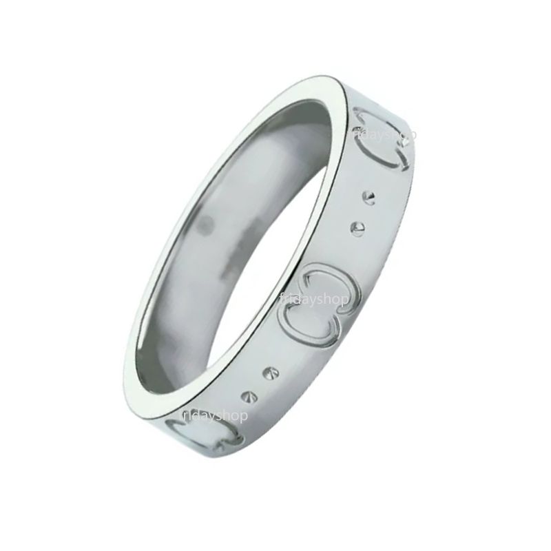 4MM Silver ring(No box)