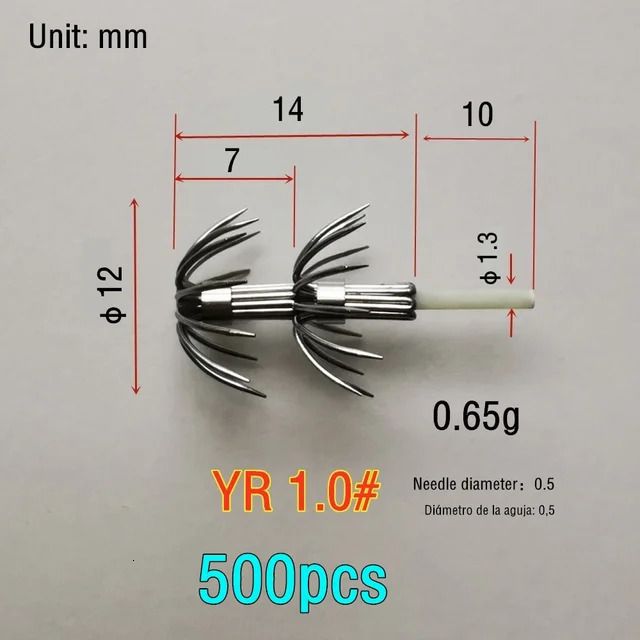 Yr1.0-500pcs-Double Hook