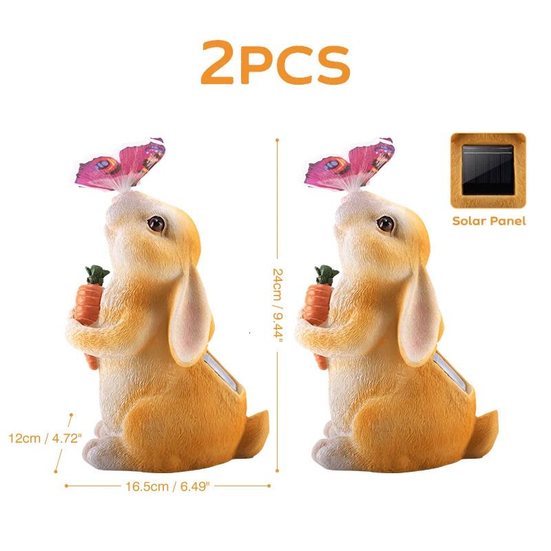 2pcs Bunny