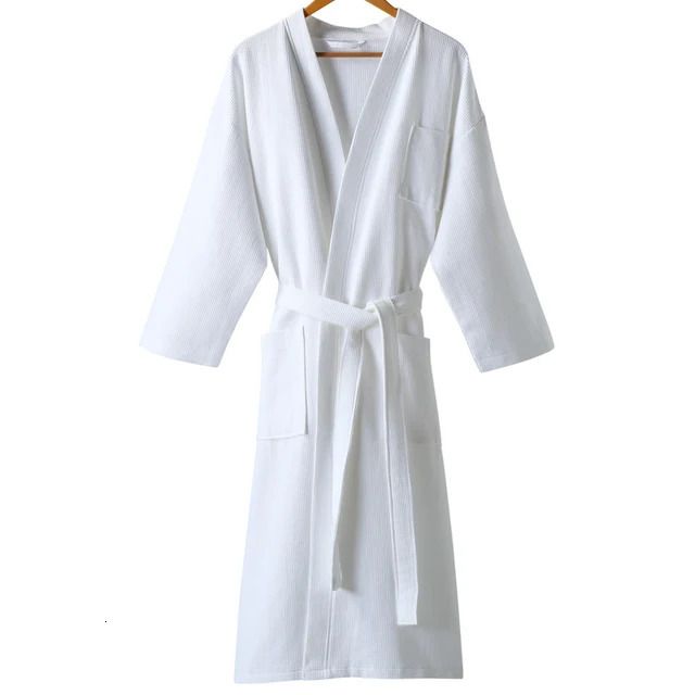 Robe gaufrée blanche-L