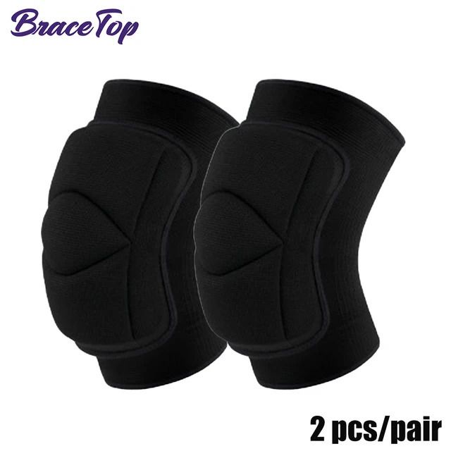 2PCS Black Knee Ends