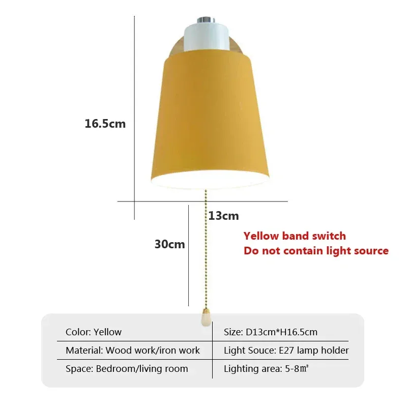 Interruttore giallo bianco caldo (2700-3500 K).