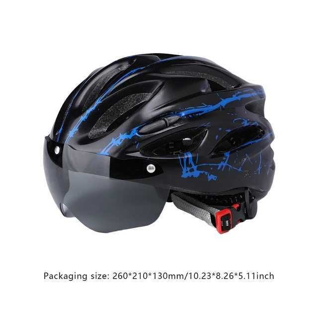 b Black Blue Helmet