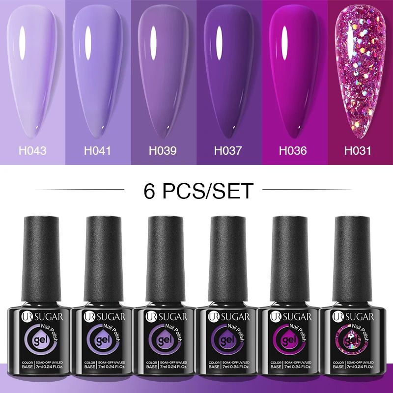 6pcs color8