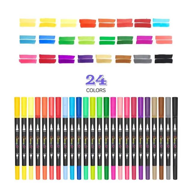 24 의 색깔 검정