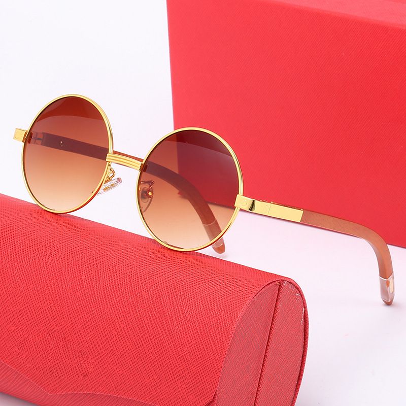 Men Sunglasses Classic Brand Retro Designer Eyewear Metal Frame Designers Sun Glasses Woman with box KD 8101019 Circular_voghion.com