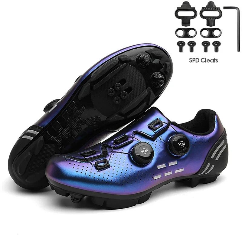 Blue MTB Cleat.