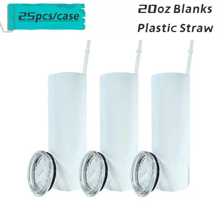 20oz with plastic straws(25pcs/case)