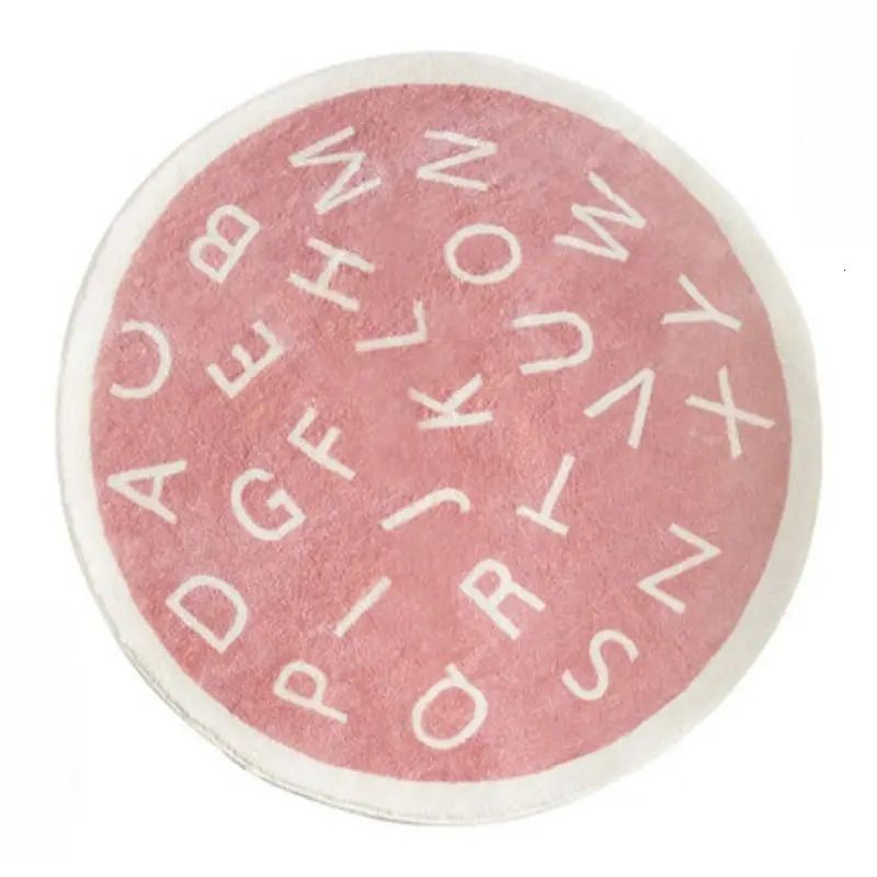 1pc-pink Alphabet-120x120cm