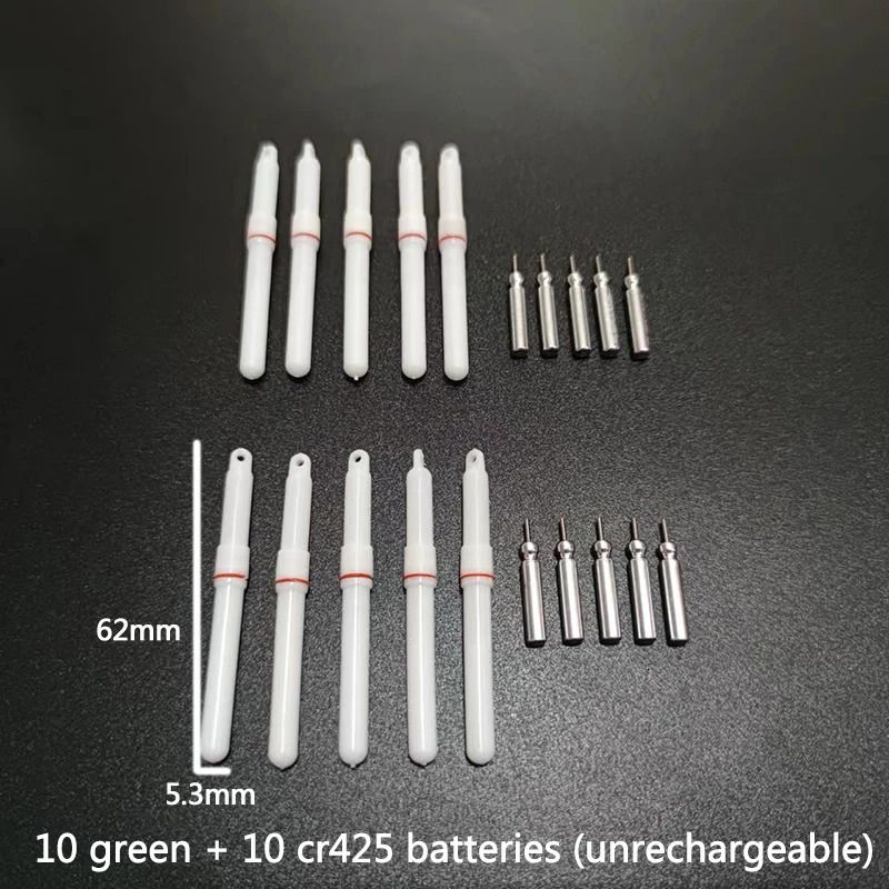 10 Green And Battery