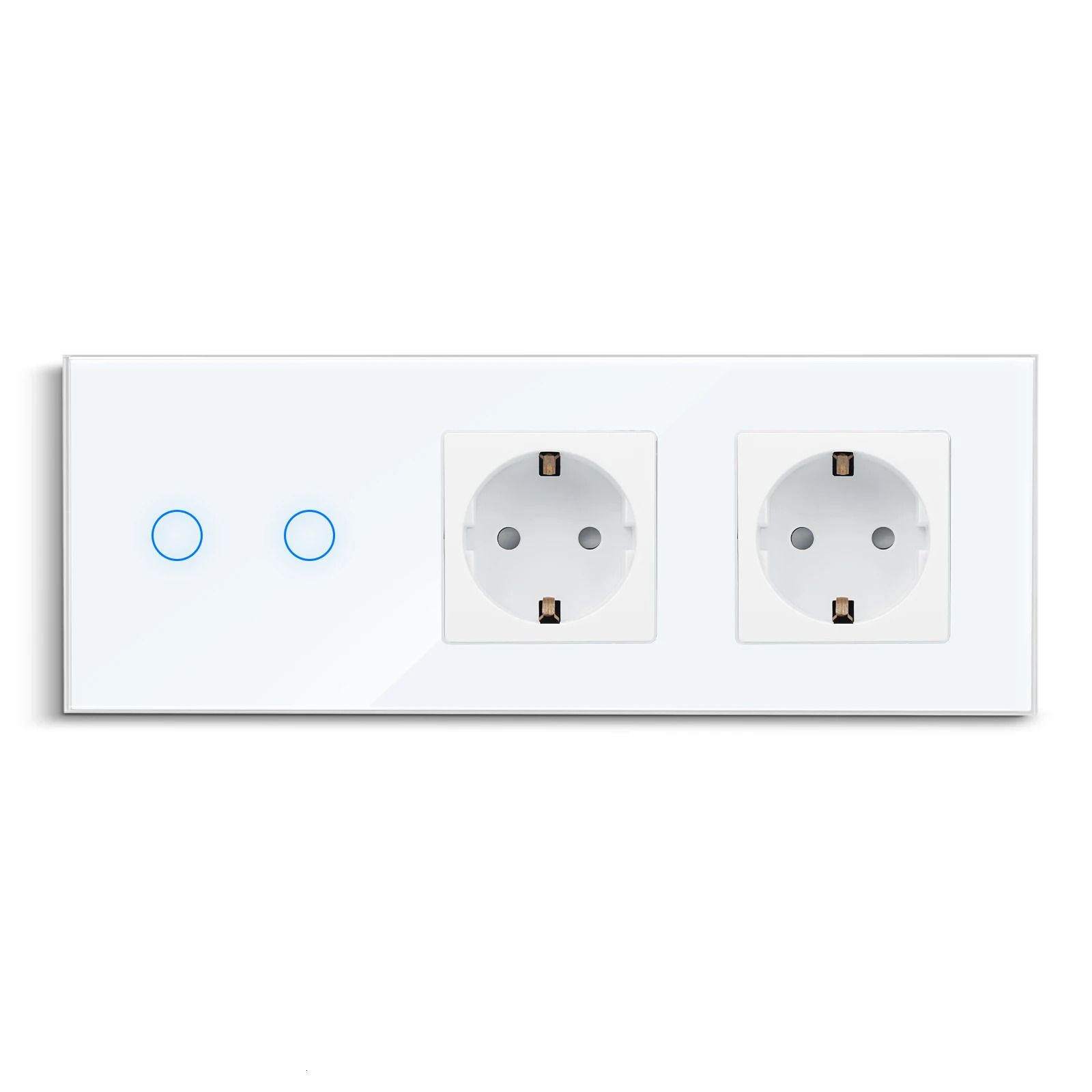 2Gang Two Sockets-EU標準