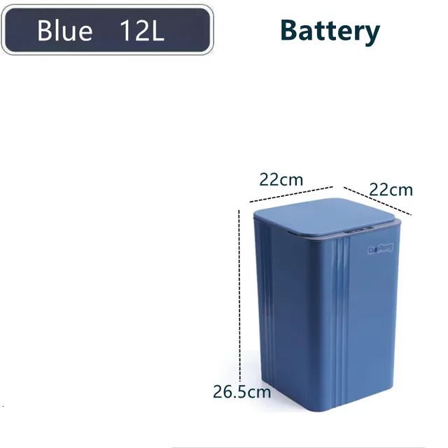 Batterij blauw 12L